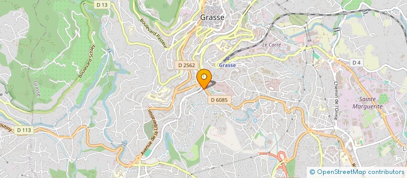 localisation de l'entreprise SG INVESTISSEMENT à GRASSE