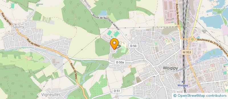 localisation de l'entreprise SG INVESTISSEMENT  WOIPPY