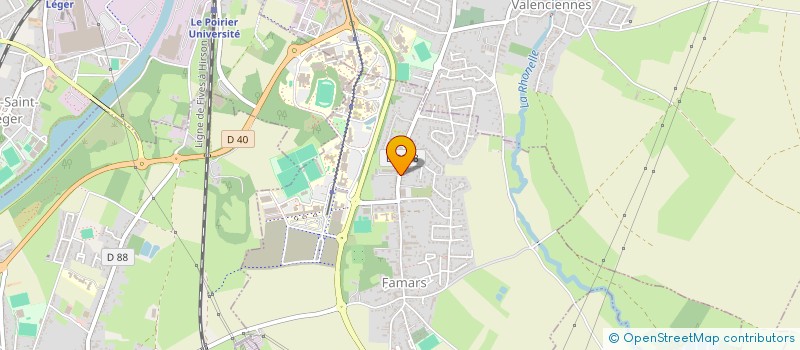 localisation de l'entreprise SG ISOLATION PLATRERIE  FAMARS