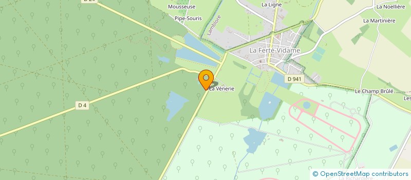localisation de l'entreprise SG LES ABRIAS à LA FERTE-VIDAME
