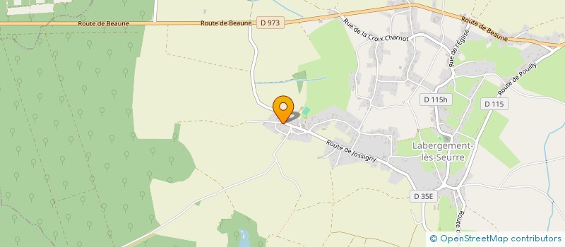 localisation de l'entreprise SG MACONNERIE  LABERGEMENT-LES-SEURRE