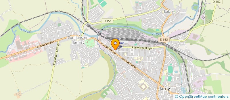 localisation de l'entreprise SG MUNCH  JARNY