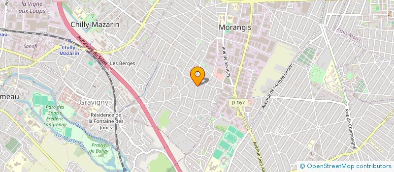 localisation de l'entreprise SG NETTOYAGE à MORANGIS