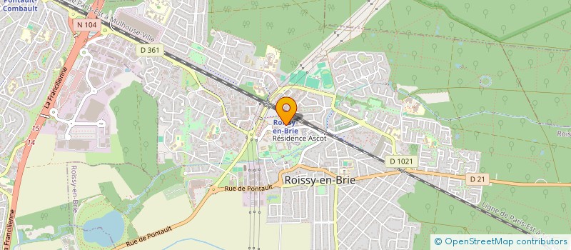 localisation de l'entreprise SG NETTOYAGE  ROISSY-EN-BRIE