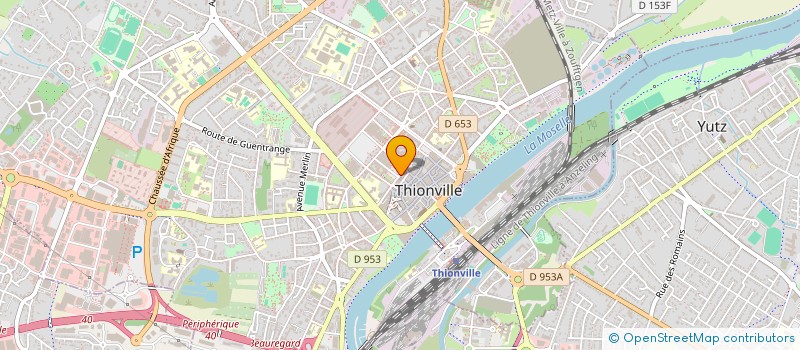 localisation de l'entreprise SG.PADO à THIONVILLE