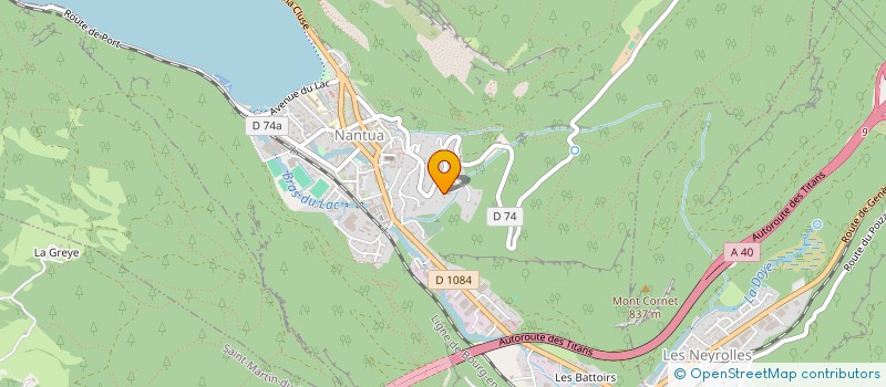 localisation de l'entreprise SG PLAST  LES NEYROLLES