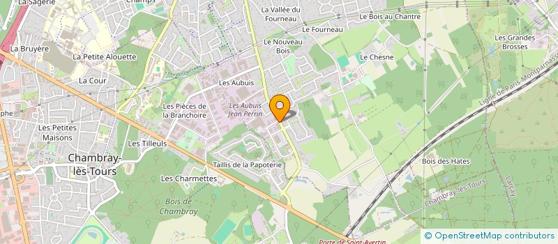 localisation de l'entreprise SG PLOMBERIE CHAUFFAGE  SAINT-AVERTIN