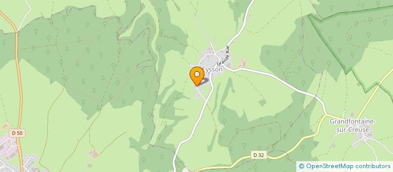 localisation de l'entreprise SG PLOMBERIE CHAUFFAGE  EYSSON