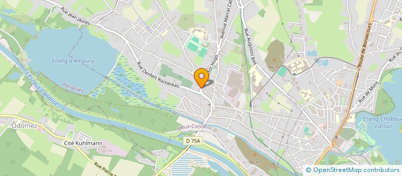localisation de l'entreprise SG PRESTATIONS à VIEUX-CONDE