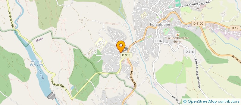 localisation de l'entreprise SG PROJECT  SAINT-ETIENNE-LES-ORGUES