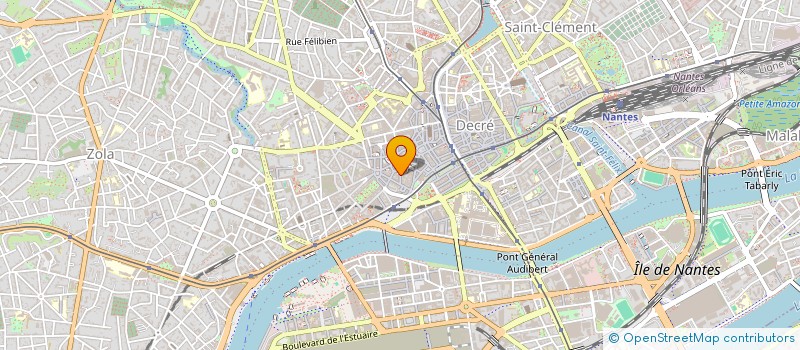 localisation de l'entreprise SG QUIMPER  NANTES