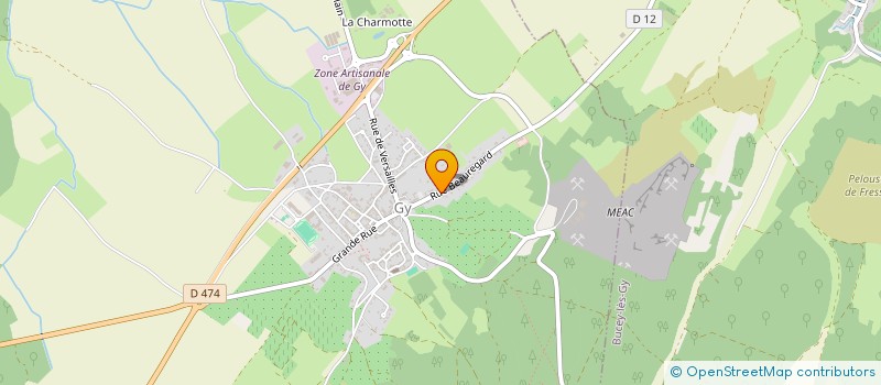 localisation de l'entreprise SG RECOLOGNE IMMOBILIER  SAUVIGNEY-LES-PESMES