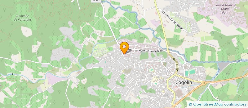 localisation de l'entreprise SG RENOV à COGOLIN