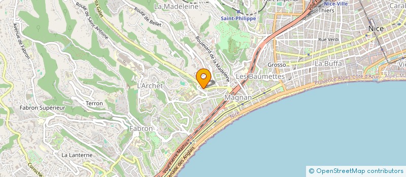 localisation de l'entreprise SG RENOVATION  NICE