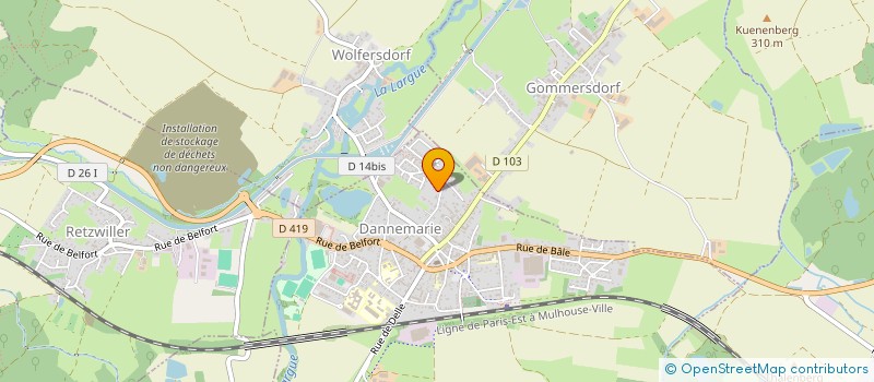 localisation de l'entreprise SG RENOVATION  MANSPACH