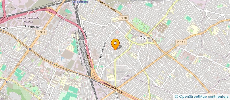 localisation de l'entreprise SG RENOVATION à DRANCY