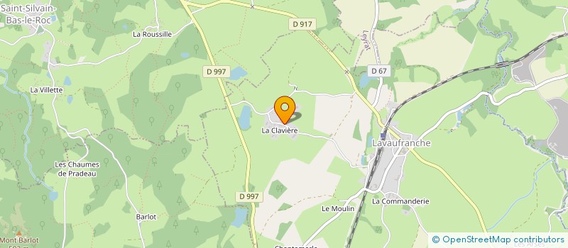 localisation de l'entreprise SG REPARATION  LAVAUFRANCHE