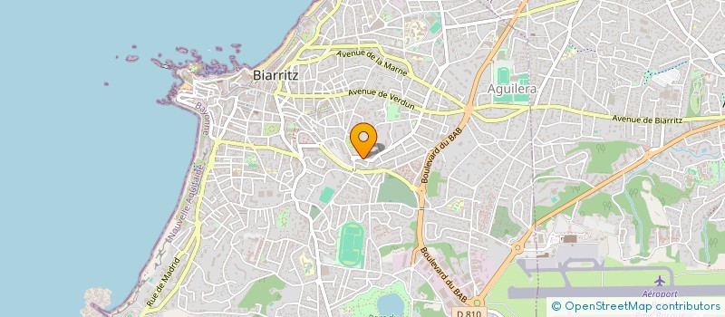 localisation de l'entreprise SG RIDERS à BIARRITZ