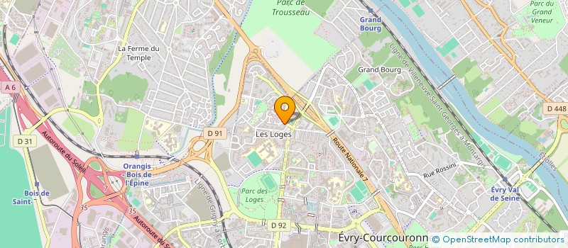 localisation de l'entreprise SG SOLUTIONS à NOZAY