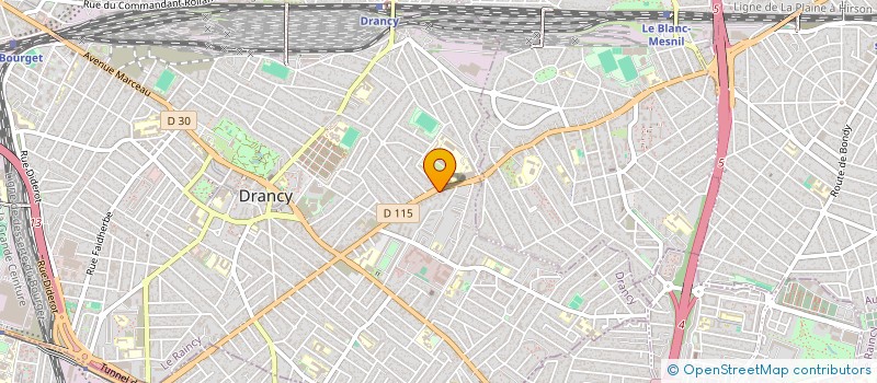 localisation de l'entreprise SG SYNAY à DRANCY