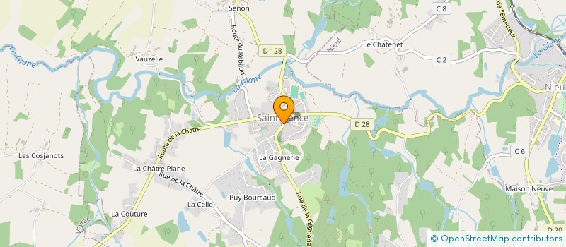 localisation de l'entreprise SG TAXIS à SAINT-GENCE