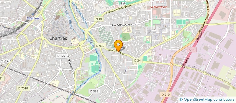 localisation de l'entreprise SG TOIT à CHARTRES