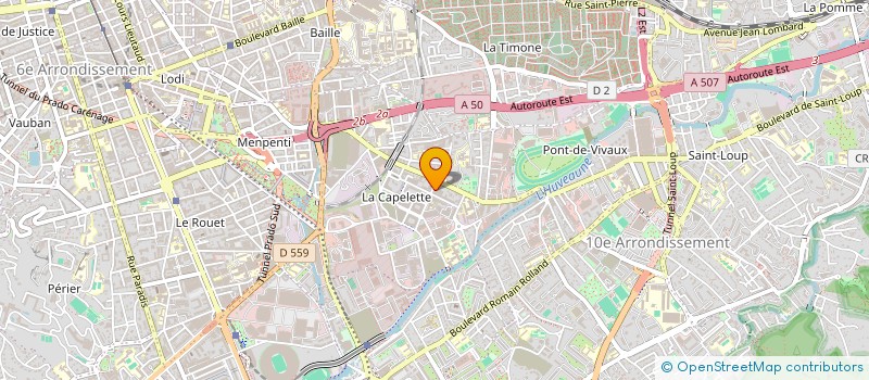 localisation de l'entreprise SG TRANSPORTS à MARSEILLE