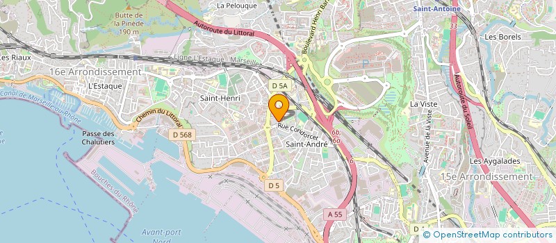 localisation de l'entreprise SG1 MULTISERVICES à MARSEILLE