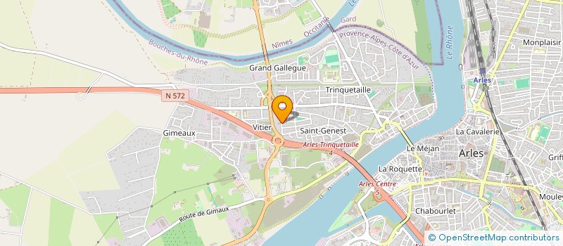 localisation de l'entreprise SG2 à ARLES