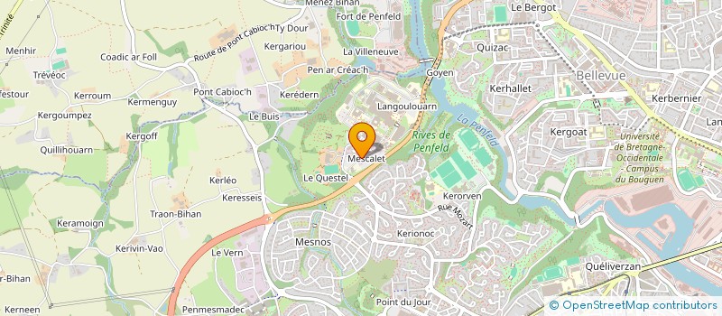 localisation de l'entreprise SG29  BREST