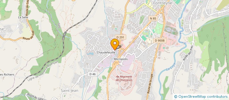 localisation de l'entreprise SG2PP à GAP
