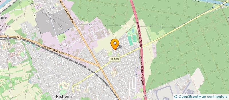 localisation de l'entreprise SG2R  RIXHEIM