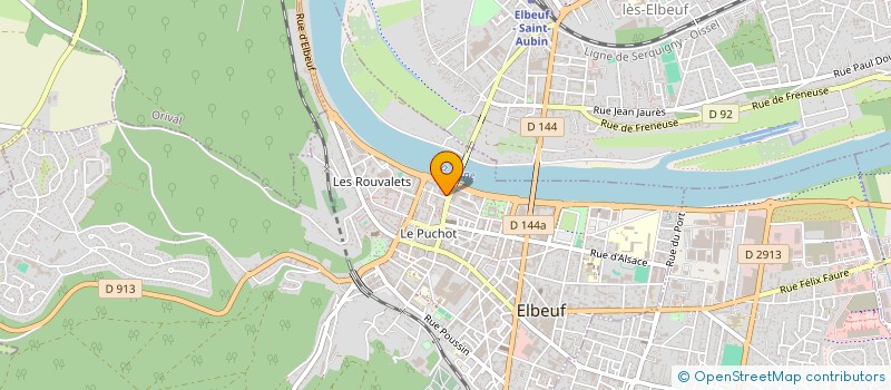 localisation de l'entreprise SG3D CONSULTING  ELBEUF