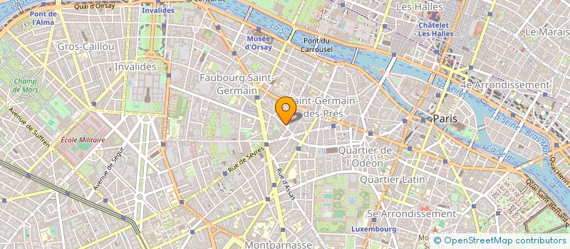 localisation de l'entreprise SGA 16 à PARIS