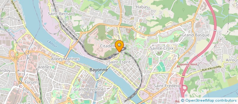 localisation de l'entreprise SGA à BAYONNE