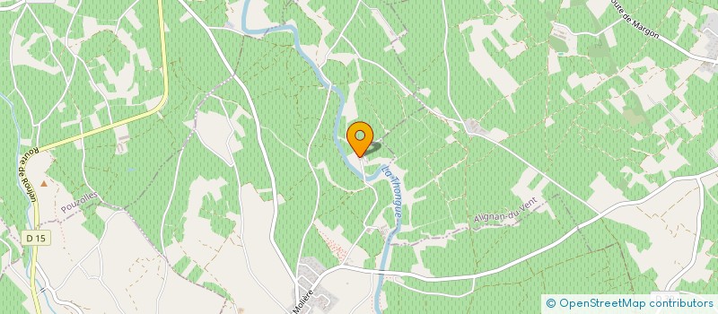 localisation de l'entreprise SGA  ABEILHAN