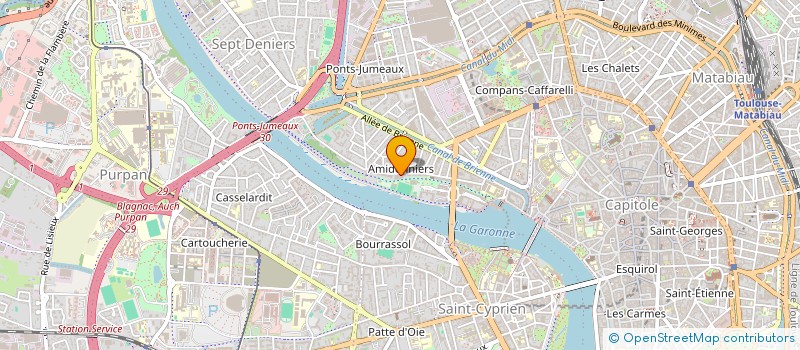 localisation de l'entreprise SGA & ASSOCIES à TOULOUSE