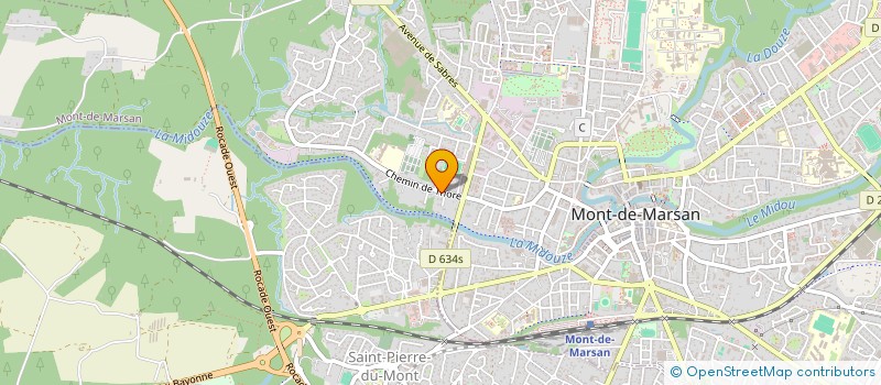 localisation de l'entreprise SGA CONSEIL  MONT-DE-MARSAN