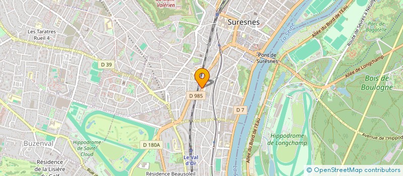 localisation de l'entreprise SGA CONSULTING à SURESNES
