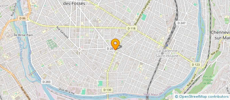 localisation de l'entreprise SGA COURTAGE à SAINT-MAUR-DES-FOSSES