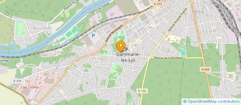 localisation de l'entreprise SGA-EL à DAMMARIE-LES-LYS