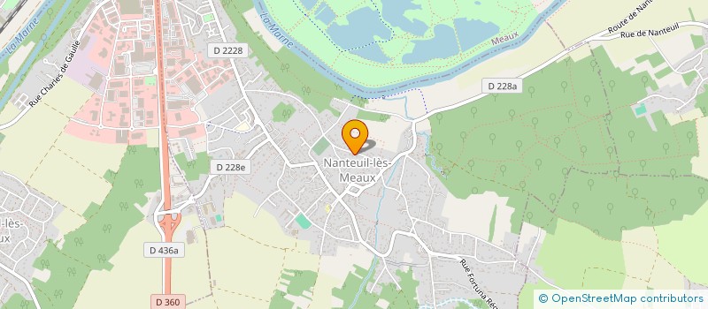 localisation de l'entreprise SGA STRUCTURES à NANTEUIL-LES-MEAUX