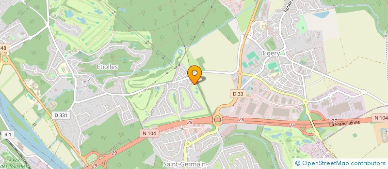 localisation de l'entreprise SGA UPSELL à SAINT-GERMAIN-LES-CORBEIL
