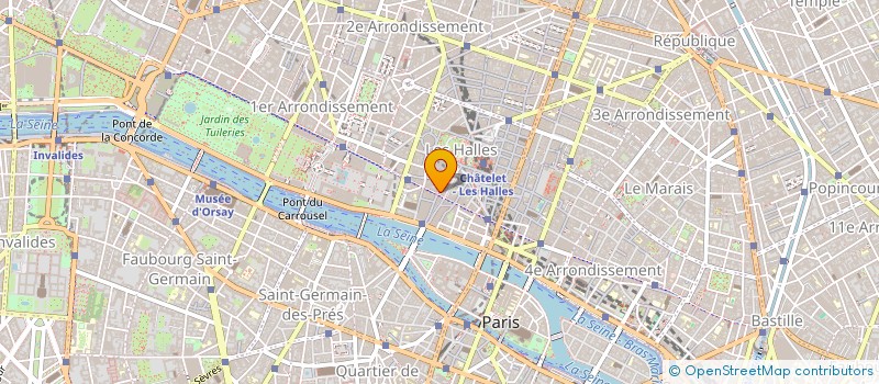 localisation de l'entreprise SGABI SIMSON à PARIS