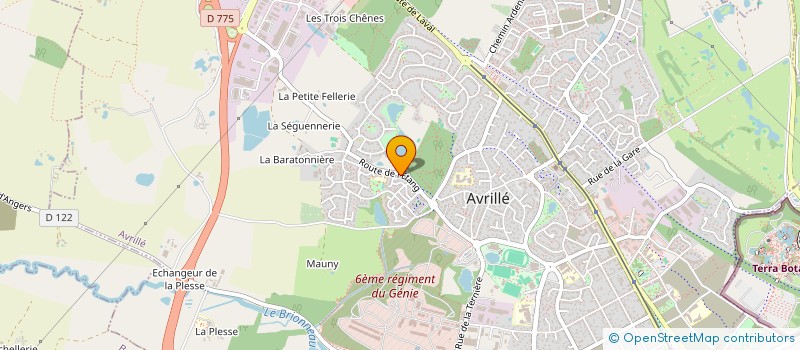 localisation de l'entreprise SGALG à AVRILLE