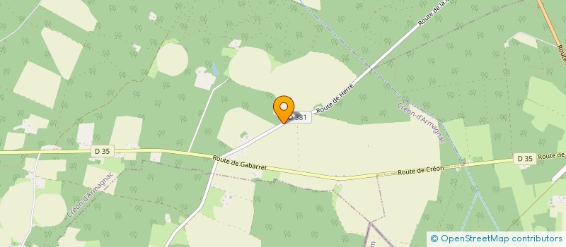 localisation de l'entreprise SGALLOY  CREON-D'ARMAGNAC