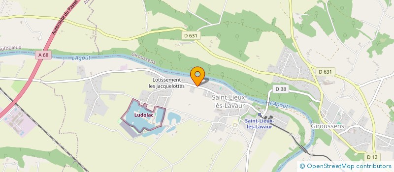 localisation de l'entreprise SGAM  SAINT-LIEUX-LES-LAVAUR