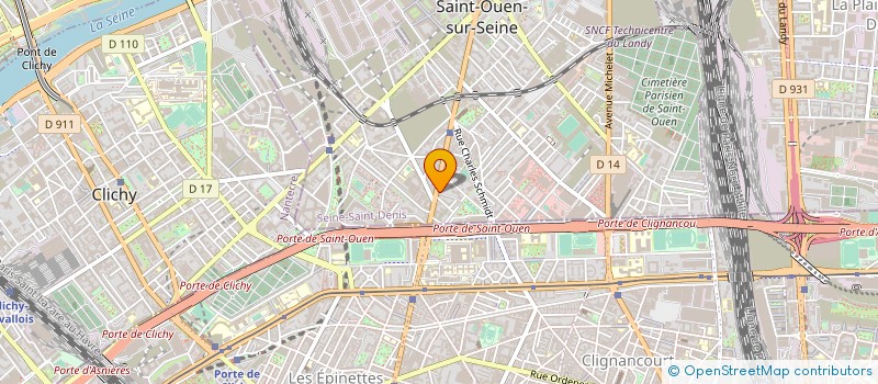 localisation de l'entreprise SGAMM à SAINT-OUEN-SUR-SEINE