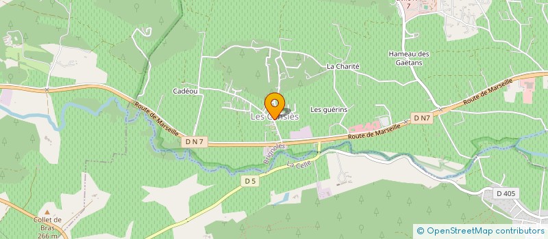 localisation de l'entreprise SGAP (SYNDICAT GENERALE DE L'ADMINISTRATION PENITENTIAIRE) à BRIGNOLES