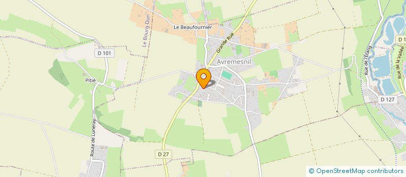 localisation de l'entreprise SGAT  AVREMESNIL